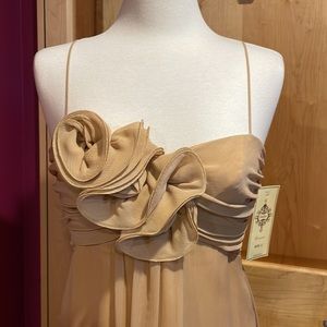 Her lip to◇Lace Trimmed Floral Dress